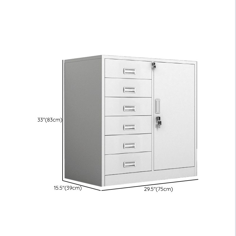 Babyet de archivador moderno Lock de acero y almacenamiento Archivo resistente al fuego