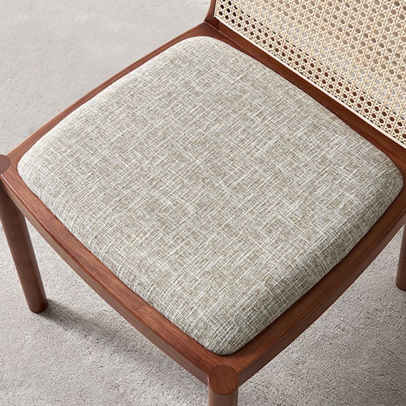 Sedie da pranzo tradizionali senza braccia sedia in legno massiccio set per la casa