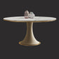 Traditional Round Luxury Dining Table White Sintered Stone Table with White Pedestal Base Clearhalo ' dining_table' 'Dining Tables & Seating' 'Dining Tables' 'furn' 'furn_dining_table' 'Furniture' 'furniture_dining_table' 'Kitchen & Dining Furniture' 'kitchen&dining_furn' 'kitchen' 'kitchen_dining_table' 1200x1200_2b69edc2-8d08-465b-89ad-c4be523ab3f7