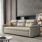 Glam Style Grey Futon Sleeper Sofa Bed with Storage and Pillow Back Clearhalo 'furn' 'furn_futons' 'Furniture' 'Futons & Daybeds' 'Futons' 'Living Room Furniture' 1200x1200_2b6a4075-7b01-4eea-a5ad-104049e442e9