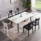 Black Modern Side Chair Solid Wood Dining Chair for Living Room Clearhalo 'Dining Chairs' 'Dining Tables & Seating' 'dining_chair' 'furn' 'furn_dining_chair' 'Furniture' 'Kitchen & Dining Furniture' 1200x1200_2b6ae943-81f3-4294-bcdd-37b322dede16