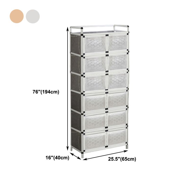 Server da pranzo in stile contemporaneo in metallo per cucina e sala da pranzo