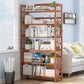 Bamboo Contemporary Bookshelf Etagere Shelf Bookcase with Shelves Clearhalo 'Bookcases' 'furn' 'furn_bookcases' 'Furniture' 'Office Furniture' 1200x1200_2b6b4bea-b108-474c-b97b-0644df7e4581