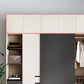 Manufactured Wood Storage Cabinet Contemporary Cabinet with Drawers