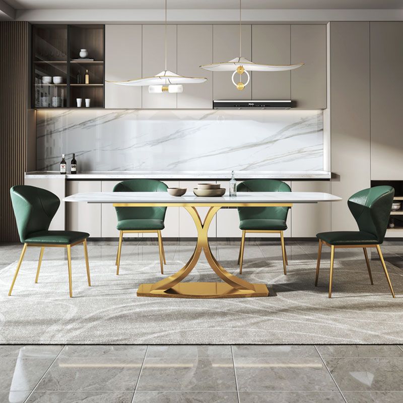 Modern 1/4/5/6/7 Pieces Dining Table Set Sintered Stone Dinette Set for Home Use Clearhalo 'Dining Room Sets' 'Dining Tables & Seating' 'dining_room_set' 'furn' 'furn_dining_room_set' 'Furniture' 'furniture_dining_room_set' 'Kitchen & Dining Furniture' 'kitchen&dining_furn' 'kitchen' 1200x1200_2b70fea7-b5fa-4230-9f79-0bfe704cdf01