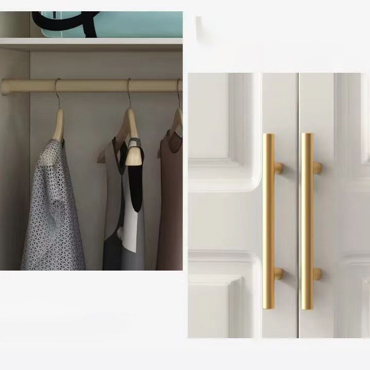 French Country Wardrobe Armoire White Wooden Wardrobe Cabinet Clearhalo 'Armoires & Wardrobes' 'armoires_wardrobes' 'Bedroom Furniture' 'furn' 'furn_armoires_wardrobes' 'Furniture' 1200x1200_2b710b91-1496-4ef4-816b-7727b57b362d