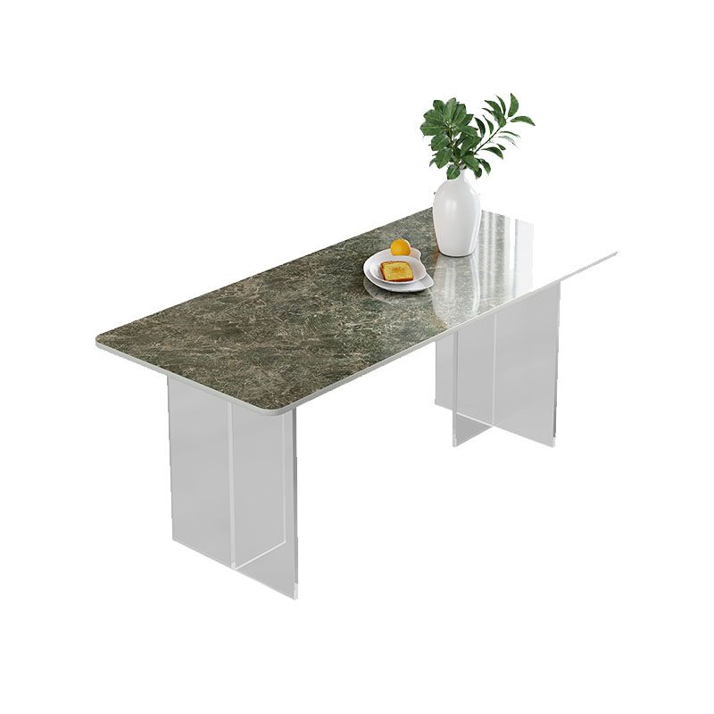 Designer Style 1/4/5/7 Pieces Dining Set Sintered Stone Top Dining Table with Chairs Clearhalo 'Dining Room Sets' 'Dining Tables & Seating' 'dining_room_set' 'furn' 'furn_dining_room_set' 'Furniture' 'furniture_dining_room_set' 'Kitchen & Dining Furniture' 1200x1200_2b7b0ecc-6af2-4f87-8638-f3ecaee26aa9