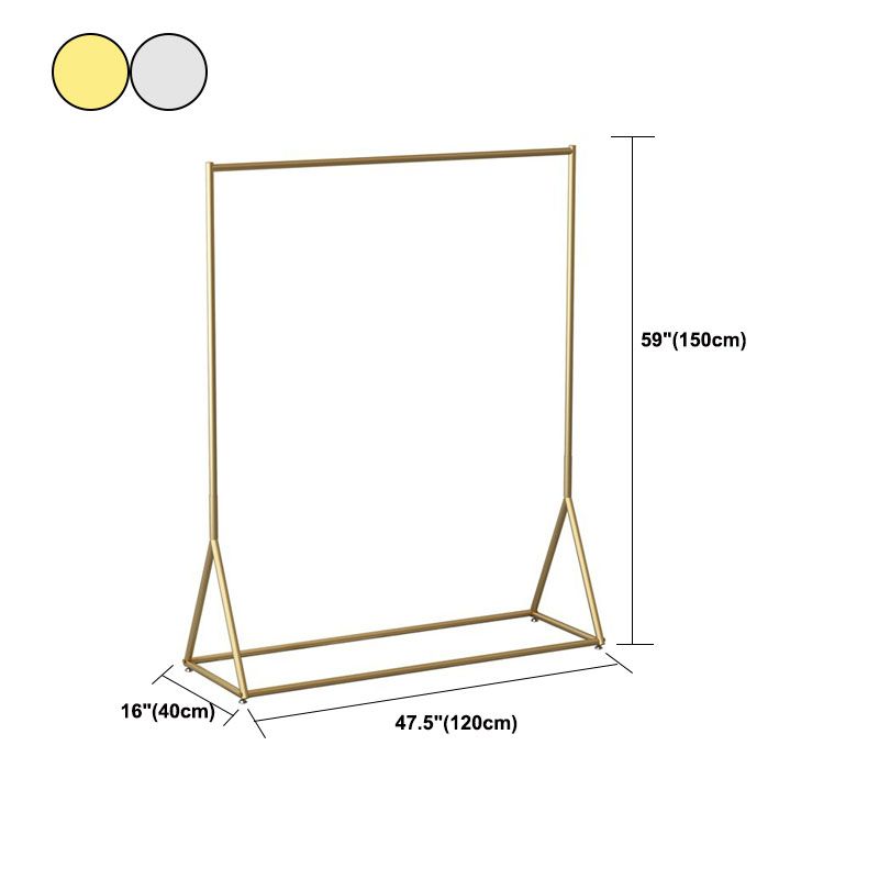 Moderner Kleiderbügel Metall ohne Delesse, freistehende Eingangs -Eingangs -Kit