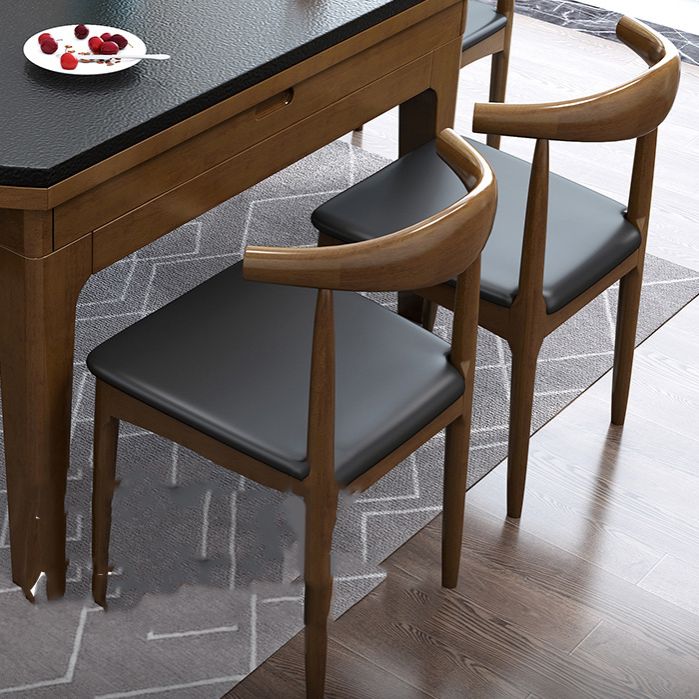 Mesa de comedor redonda Muebles de piedra estilo moderno con hoja abatible