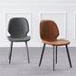 Modern Style Chair Faux Leather and Metal Dining Side Chair for Home Clearhalo 'Dining Chairs' 'Dining Tables & Seating' 'dining_chair' 'furn' 'furn_dining_chair' 'Furniture' 'Kitchen & Dining Furniture' 1200x1200_2b7db809-1fdd-4d66-9d60-19545fcac737