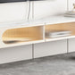 Contemporary Media Console Floating Stone Stand Console with Doors Clearhalo 'furn' 'furn_tv_stands_entertainment_centers' 'Furniture' 'Living Room Furniture' 'TV Stands & Entertainment Centers' 'TV Stands & Media Storage Furniture' 'tv_stands_entertainment_centers' 1200x1200_2b7ef4f6-0972-4b07-9111-1e36842318ae