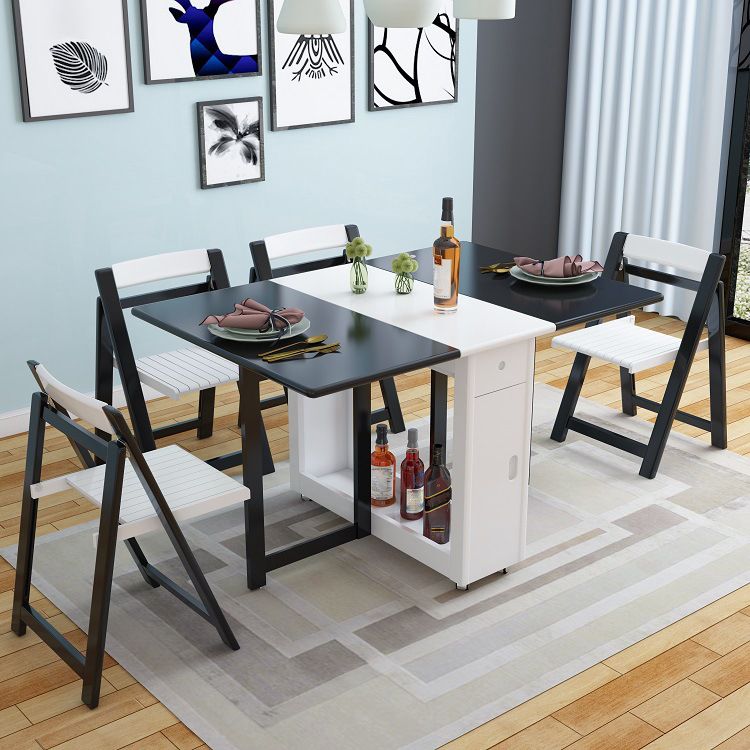Mid-Century 52.75" Dining Table Rectangle Solid Wood Table for Home Use (only Table) Clearhalo ' dining_table' 'Dining Tables & Seating' 'Dining Tables' 'furn' 'furn_dining_table' 'Furniture' 'furniture_dining_table' 'Kitchen & Dining Furniture' 'kitchen&dining_furn' 'kitchen' 'kitchen_dining_table' 1200x1200_2b807e06-f365-47d5-a1a0-29fe34afc8b8