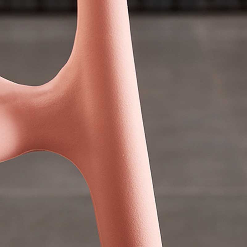 Glam Style Dining Room Plastic Side Chair Matte Finish Open Back Dining Chair Clearhalo ' kitchen&dining_furn' 'Dining Chairs' 'Dining Tables & Seating' 'dining_chair' 'furn' 'furn_dining_chair' 'Furniture' 'furniture_dining_chair' 'Kitchen & Dining Furniture' 'kitchen' 1200x1200_2b817f65-6f69-4804-9690-2d38badae326