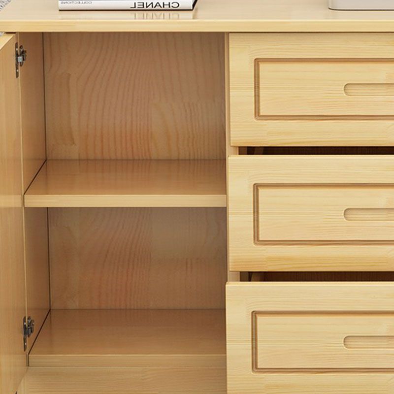 Stand TV in legno chiuso moderno moderno moderno con archiviazione