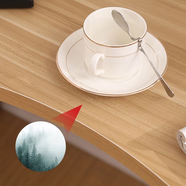 Moderne hölzerne Büroschreibtisch Kabelmanagement Podest Schreibtisch für zu Hause