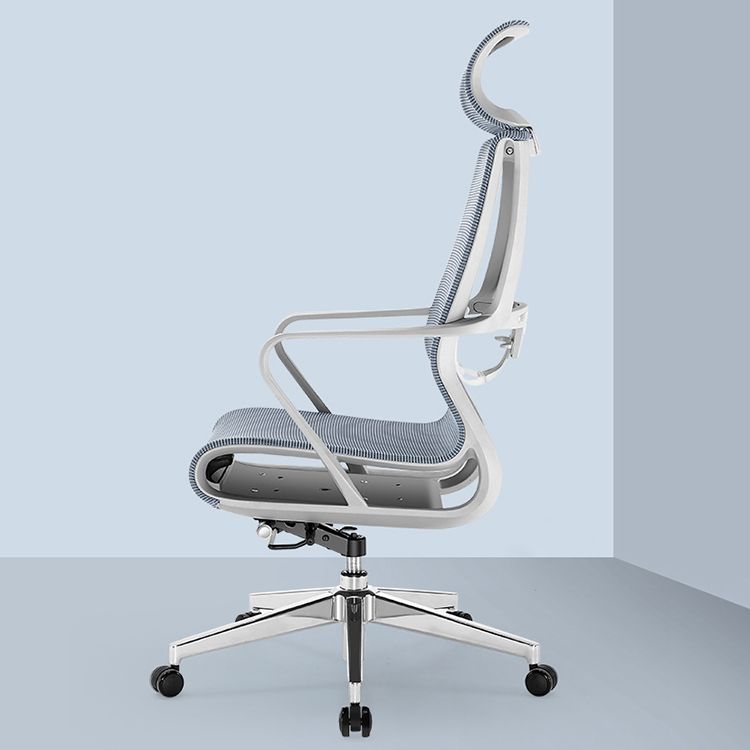 Schuif moderne bureaustoel verstelbare stoelhoogte vaste wapenstoel met wielen met wielen