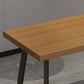 Industrial Double Pedestal Dining Table Wood Table for Cafe Bar Clearhalo 'Dining Tables & Seating' 'Dining Tables' 'dining_table' 'furn' 'furn_dining_table' 'Furniture' 'Kitchen & Dining Furniture' 1200x1200_2b88b02d-29dd-4e4e-b1f8-af5e5cb84429
