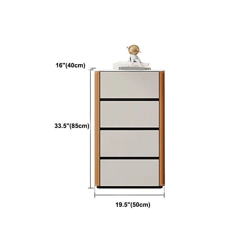 15,6-inch breedte Glam Dresser Stone opbergkist met 2/3/4 laden