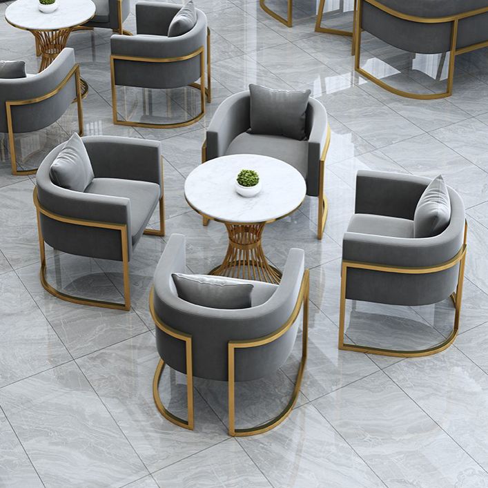 Sintered Stone White Dining Table Luxury Style Fixed Table for Dining Room Clearhalo ' dining_table' 'Dining Tables & Seating' 'Dining Tables' 'furn' 'furn_dining_table' 'Furniture' 'furniture_dining_table' 'Kitchen & Dining Furniture' 'kitchen&dining_furn' 'kitchen' 'kitchen_dining_table' 1200x1200_2b8a3029-e864-467e-8436-d1cb63ba741a