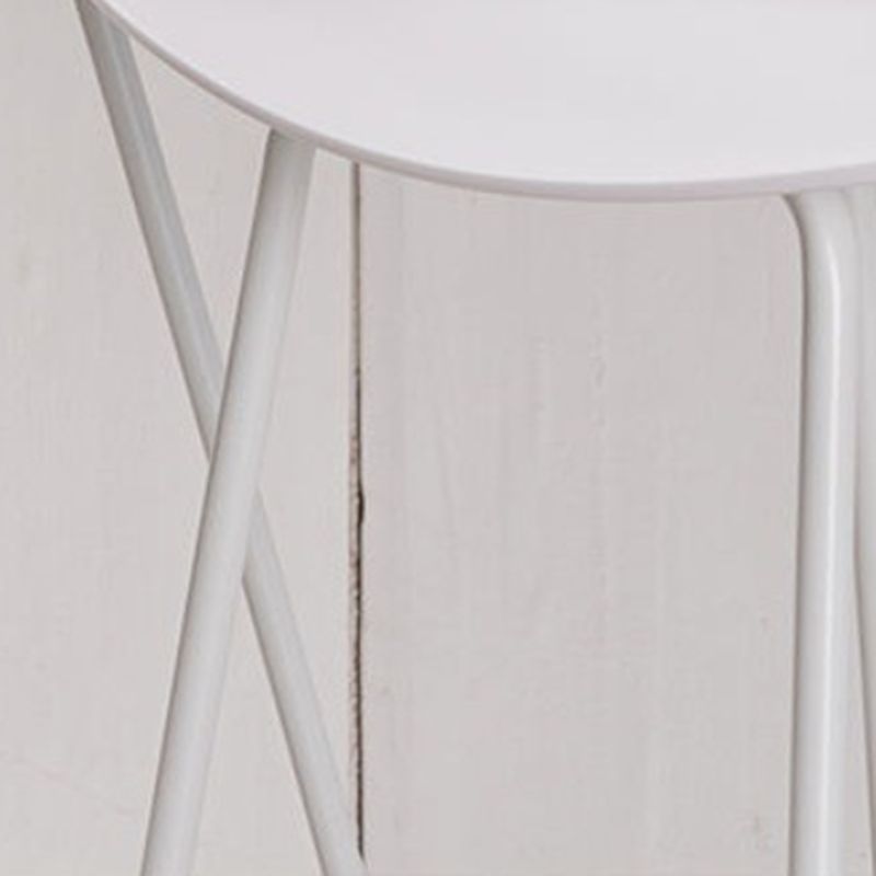 Tabouret de comptoir de dossier moderne, tabouret de Bar de café en fer avec siège en acrylique