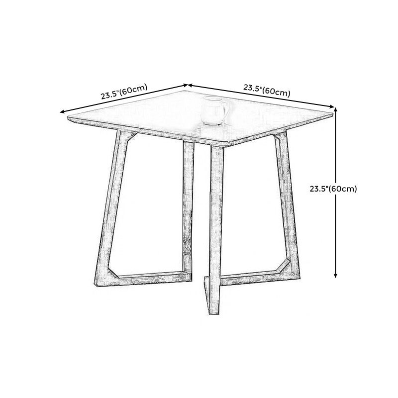 Sleigh-like Base Design Wood/walnut Rubber Wood Craft Coffee Table Clearhalo 'Coffee & Accent Tables' 'Coffee Tables' 'coffee_tables' 'furn' 'furn_coffee_tables' 'Furniture' 'furniture_coffee_tables' 'Living Room Furniture' 1200x1200_2b8d9775-e486-4c23-a0a7-2396915f5ba0