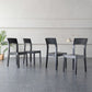 Armless Dining Chairs Modern Solid Wood Side Kitchen Chairs for Home Clearhalo 'Dining Chairs' 'Dining Tables & Seating' 'dining_chair' 'furn' 'furn_dining_chair' 'Furniture' 'furniture_dining_chair' 'Kitchen & Dining Furniture' 1200x1200_2b8eaca5-443b-4722-bb54-a2938eacf1f0