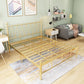 Contemporary Metal Open-Frame Bed Wire-Grid Standard Bed with Metal Legs