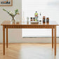 Solid Wood Dining Table Modern Rectangle Dining Table with 4 Legs Clearhalo 'Dining Tables & Seating' 'Dining Tables' 'dining_table' 'furn' 'furn_dining_table' 'Furniture' 'furniture_dining_table' 'Kitchen & Dining Furniture' 1200x1200_2b93deac-d18e-416a-9b33-fac4d95ceb9a