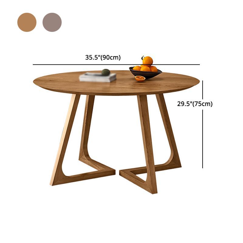 Modern 1/2/3/4/5 Pieces Dining Set Solid Wood Round Dining Furniture Set /Separate Items Clearhalo 'Dining Room Sets' 'Dining Tables & Seating' 'dining_room_set' 'furn' 'furn_dining_room_set' 'Furniture' 'furniture_dining_room_set' 'Kitchen & Dining Furniture' 'kitchen&dining_furn' 'kitchen' 1200x1200_2b9b25a9-787a-43a0-8385-76b9bd952a9f
