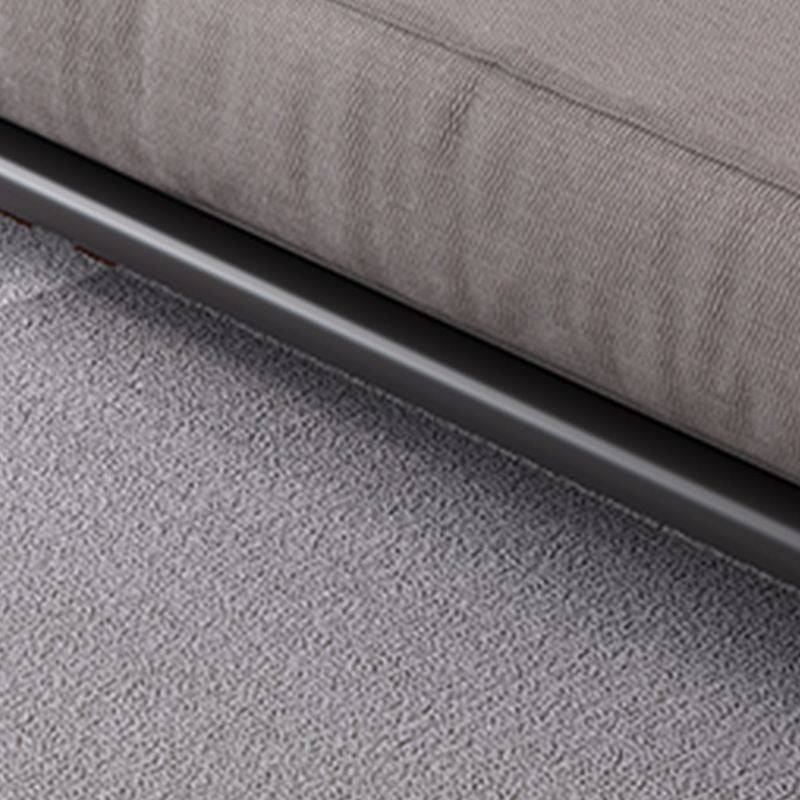 Modern Style Convertible Sofa Round Arm Upholstered Sofa Bed with Mattress Clearhalo 'furn' 'furn_futons' 'Furniture' 'Futons & Daybeds' 'Futons' 'Living Room Furniture' 1200x1200_2b9ba1b8-07fe-4c04-b3a1-018473d8507a