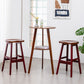 Simple Style Round Bar Table Wood Top Pub Table for Coffee Shop Clearhalo 'Bar Furniture' 'Bar Tables' 'bar_tables' 'furn' 'furn_bar_tables' 'Furniture' 'furniture_bar_tables' 'Kitchen & Dining Furniture' 1200x1200_2b9f101e-3538-44c2-a1dc-2b0f8d073c3a