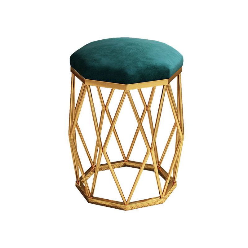 Solid Color Flannel Standard Stool Modern Simple Upholstered Stool Clearhalo 'furn' 'furn_ottomans_poufs' 'Furniture' 'Living Room Furniture' 'Ottomans & Poufs' 'ottomans_poufs' 1200x1200_2ba168af-a4f7-41f1-aca3-77809ba65dcf