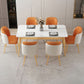 Luxury 1/2/5/7 Pieces Dining Set with Sintered Stone White Table Dining Furniture Set Clearhalo 'Dining Room Sets' 'Dining Tables & Seating' 'dining_room_set' 'furn' 'furn_dining_room_set' 'Furniture' 'furniture_dining_room_set' 'Kitchen & Dining Furniture' 'kitchen&dining_furn' 'kitchen' 1200x1200_2ba211e1-f501-4d64-963e-9f0d35b68a8b