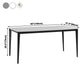 Industrial Sintered Stone Dining Scratch Resistant Table 4 Legs Base Rectangle Table for Home Clearhalo ' dining_table' 'Dining Tables & Seating' 'Dining Tables' 'furn' 'furn_dining_table' 'Furniture' 'furniture_dining_table' 'Kitchen & Dining Furniture' 'kitchen&dining_furn' 'kitchen' 'kitchen_dining_table' 1200x1200_2ba80d56-c957-49e1-9561-b4b41a7c50ba