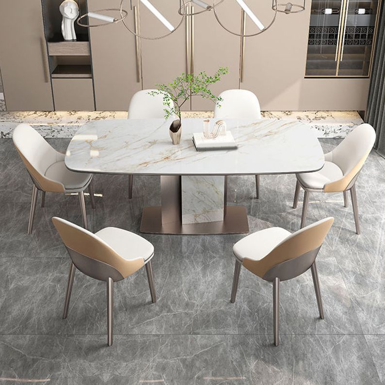 Nordic Sintered Stone Top Ess -Set Rechteck 1