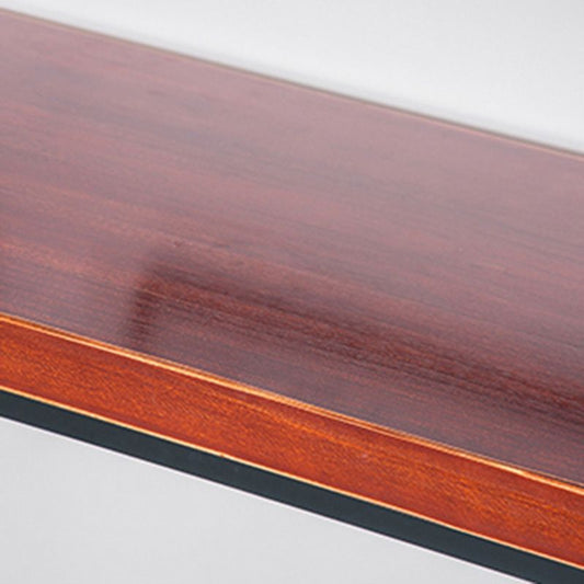 Solid Wood Bar Table Industrial Brown Dining Table for Kitchen Use