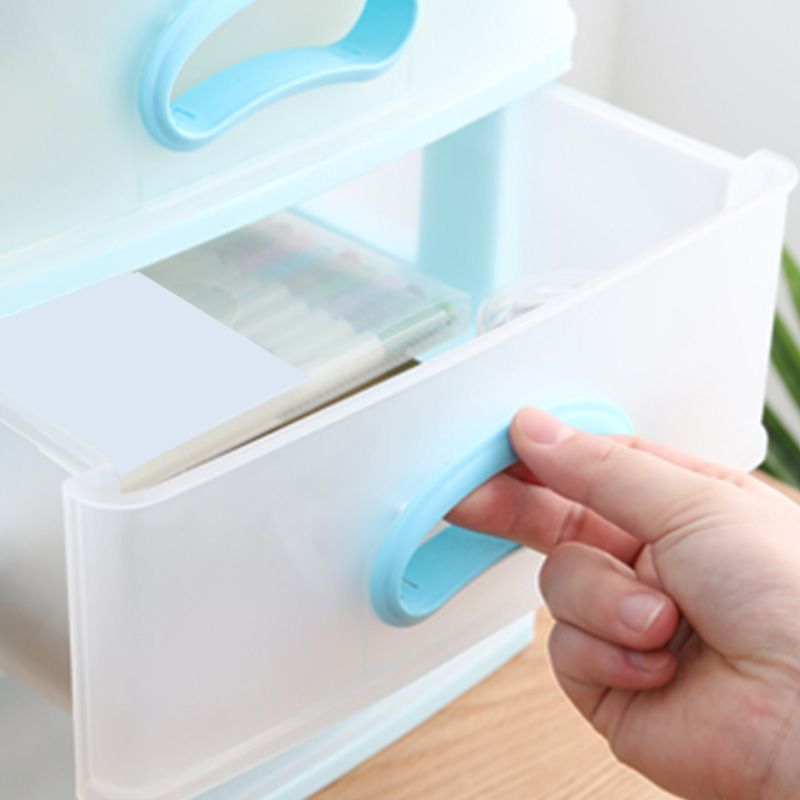 Schubladenanlagenschrank Kontrast Farbe Kunststoff vertikaler Aktenschrank