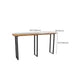 Modern Bar Height Table Solid Wood Top Bistro Pub Table with Sled Base Clearhalo 'Bar Furniture' 'Bar Tables' 'bar_tables' 'furn' 'furn_bar_tables' 'Furniture' 'Kitchen & Dining Furniture' 1200x1200_2bb1e497-37e0-4ffc-8b7a-411b44e0d4cb