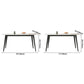 Contemporary Style Sintered Stone Dining Table Rectangular 4 Legs Table in White Clearhalo ' dining_table' 'Dining Tables & Seating' 'Dining Tables' 'furn' 'furn_dining_table' 'Furniture' 'furniture_dining_table' 'Kitchen & Dining Furniture' 'kitchen&dining_furn' 'kitchen' 'kitchen_dining_table' 1200x1200_2bb7d6bb-6d20-4bd3-9ff8-883852c8c84c