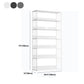 Modern Open Storage Bookcase 12" W Iron Frame Bookshelf with Shelves Clearhalo 'Bookcases' 'furn' 'furn_bookcases' 'Furniture' 'Office Furniture' 1200x1200_2bb8603e-a4b8-4bec-bffa-5755c5bdfb65