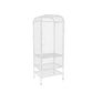 Metal Wardrobe Cabinet Modern Style Clothes Rail Wardrobe Armoire