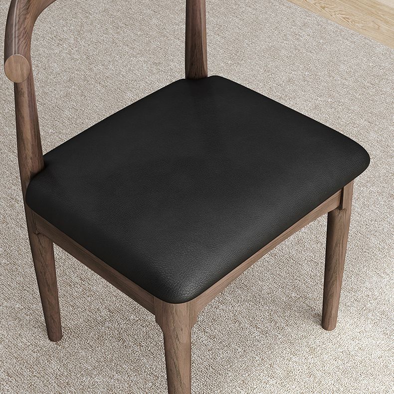 Industriële gestoffeerde zijstoelen open achterstoel