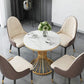 Stone Dining Table Traditional Luxury Dining Site Table with Pedestal Base Clearhalo ' dining_table' 'Dining Tables & Seating' 'Dining Tables' 'furn' 'furn_dining_table' 'Furniture' 'furniture_dining_table' 'Kitchen & Dining Furniture' 'kitchen&dining_furn' 'kitchen' 'kitchen_dining_table' 1200x1200_2bc595e5-5cbe-4033-9907-d1282a648410