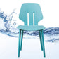 Scandinavian Colorful Plastic Dining Armless Chair Solid Back Chair Clearhalo ' kitchen&dining_furn' 'Dining Chairs' 'Dining Tables & Seating' 'dining_chair' 'furn' 'furn_dining_chair' 'Furniture' 'furniture_dining_chair' 'Kitchen & Dining Furniture' 'kitchen' 1200x1200_2bc6ffe9-2226-4bac-89d6-c6d9f2f31c36