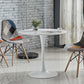Modern Round Top Dinette Table Metal Base Dining Table for Restaurant Clearhalo 'Dining Tables & Seating' 'Dining Tables' 'dining_table' 'furn' 'furn_dining_table' 'Furniture' 'furniture_dining_table' 'Kitchen & Dining Furniture' 'kitchen' 'kitchen_dining_table' 1200x1200_2bcb7f7f-033a-4241-a9d9-ecec20f1e9ae