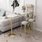 Modern 1/3 Pieces Bar Table Set Stone Counter Table with High Stools for Cafe Living Room Clearhalo 'Bar Furniture' 'furn' 'furn_home_bar_bar_sets' 'Furniture' 'Home Bars & Bar Sets' 'home_bar_bar_sets' 'Kitchen & Dining Furniture' 1200x1200_2bcc7b53-256f-4687-a4f5-32496c564198