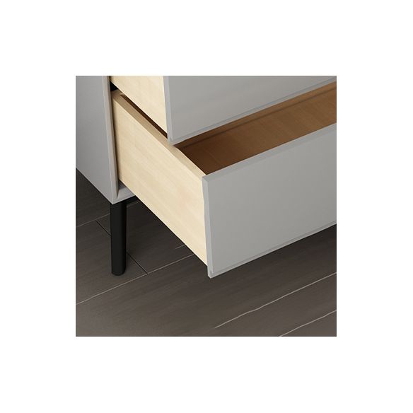 Modern Engineered Wood Buffet Sideboard 15.7"D Dining Room Buffet Server Clearhalo 'buffet_sideboard' 'Buffets & Sideboards' 'furn' 'furn_buffet_sideboard' 'Furniture' 'furniture_buffet_sideboard' 'Kitchen & Dining Furniture' 1200x1200_2bcd01c5-0fa2-46d9-ad1e-c1b97a23d6cb