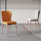 Silla de comedor de ala de cuero de estilo PU de estilo moderno para interiores