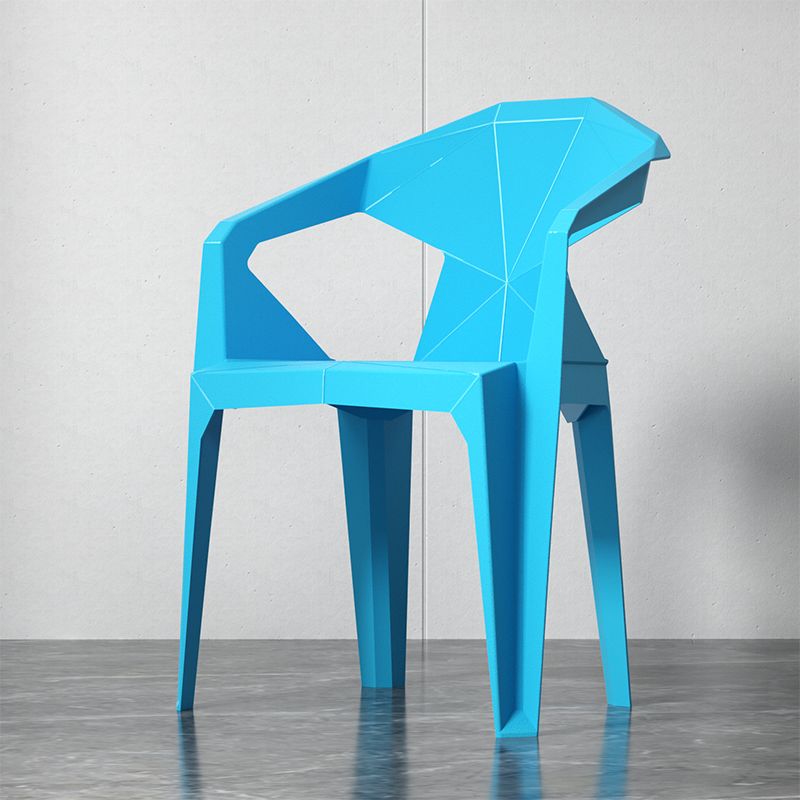 Modern Style Chair Dining Arm Chairs for Kitchen with Plastic Legs Clearhalo 'Dining Chairs' 'Dining Tables & Seating' 'dining_chair' 'furn' 'furn_dining_chair' 'Furniture' 'furniture_dining_chair' 'Kitchen & Dining Furniture' 1200x1200_2bcfe2e3-4450-473b-a762-54c7a1aad310