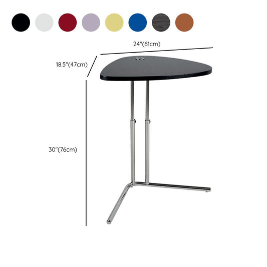 Tavolo da tavolo angolare largo 18 "tavolo da accento triangolo